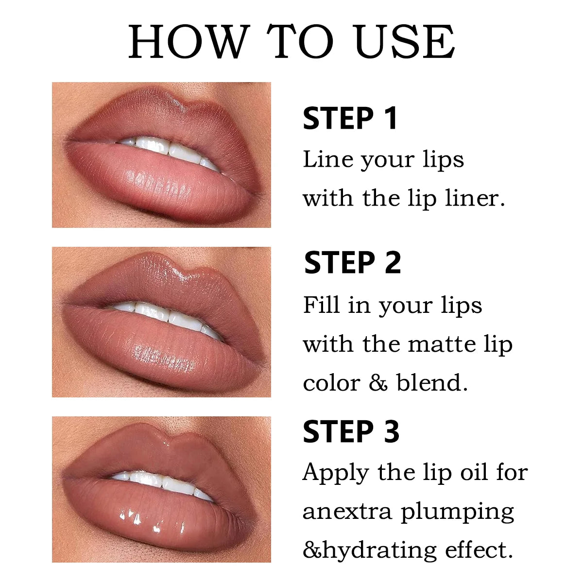 6 Colors Lip Liner Pencil Set | Waterproof | Not Easy To Fade