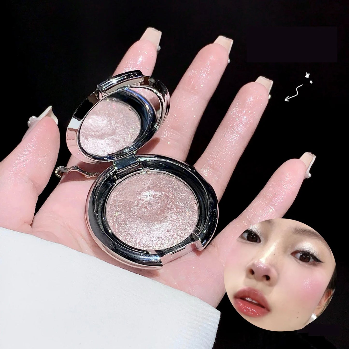 Shakinuo Diamond Palette | Highlighter | Eyeshadow | Waterproof | High Gloss | Makeup