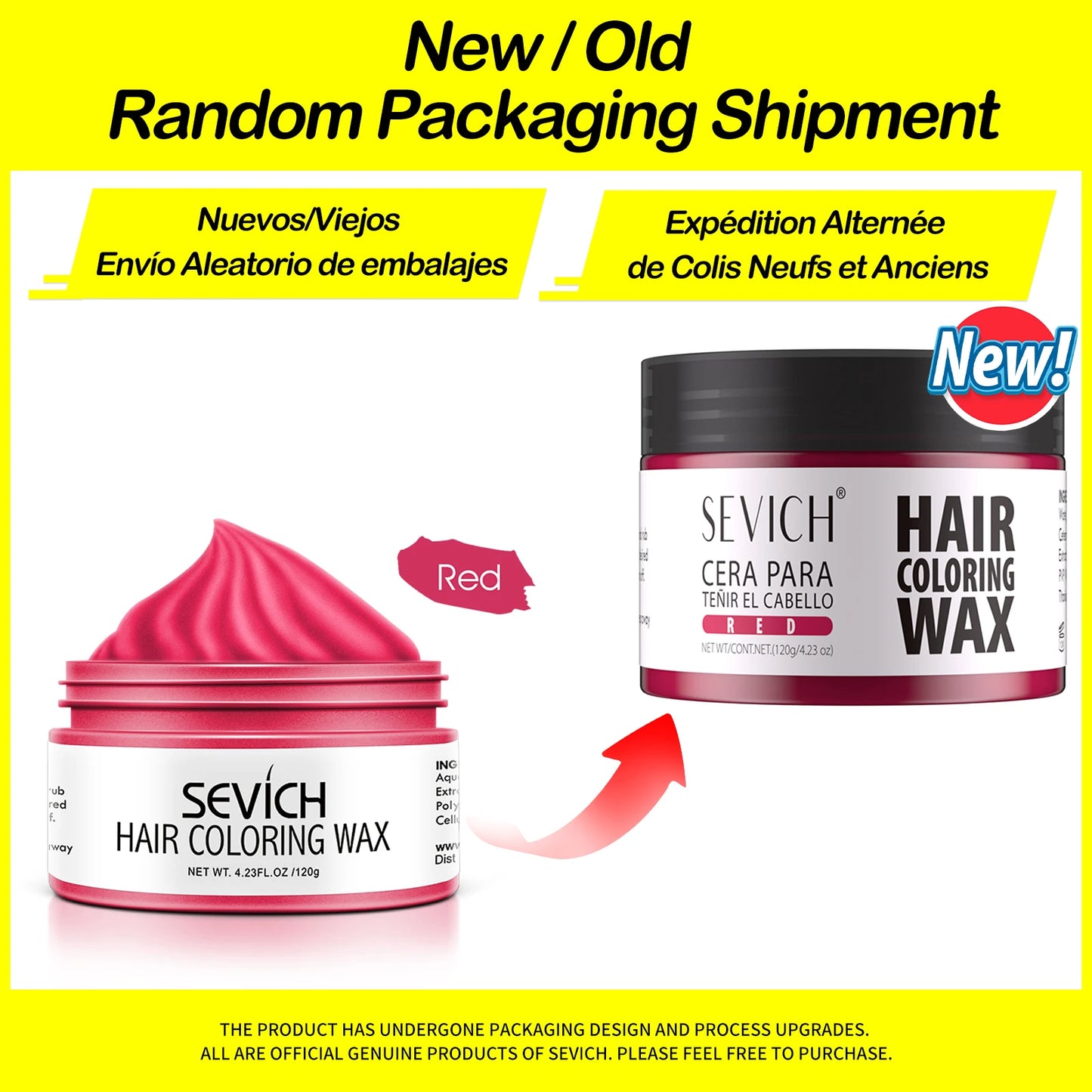 Temporary Hair Coloring Wax | Dye Cream Hair Gel for Hair Styling