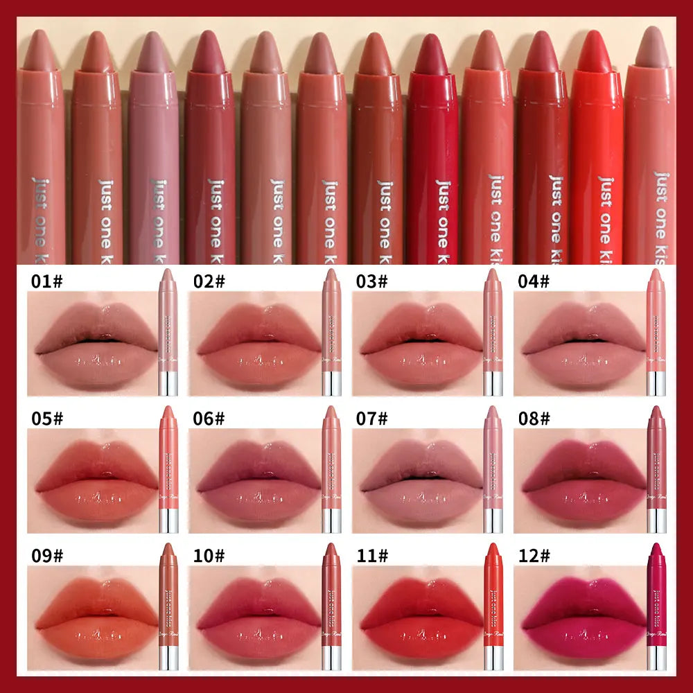 Lipstick | Bright | Moisturizing | Easy to Color | Rotating Lipstick Pen