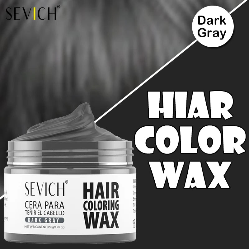 Temporary Hair Coloring Wax | Dye Cream Hair Gel for Hair Styling