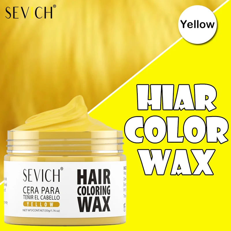 Temporary Hair Coloring Wax | Dye Cream Hair Gel for Hair Styling