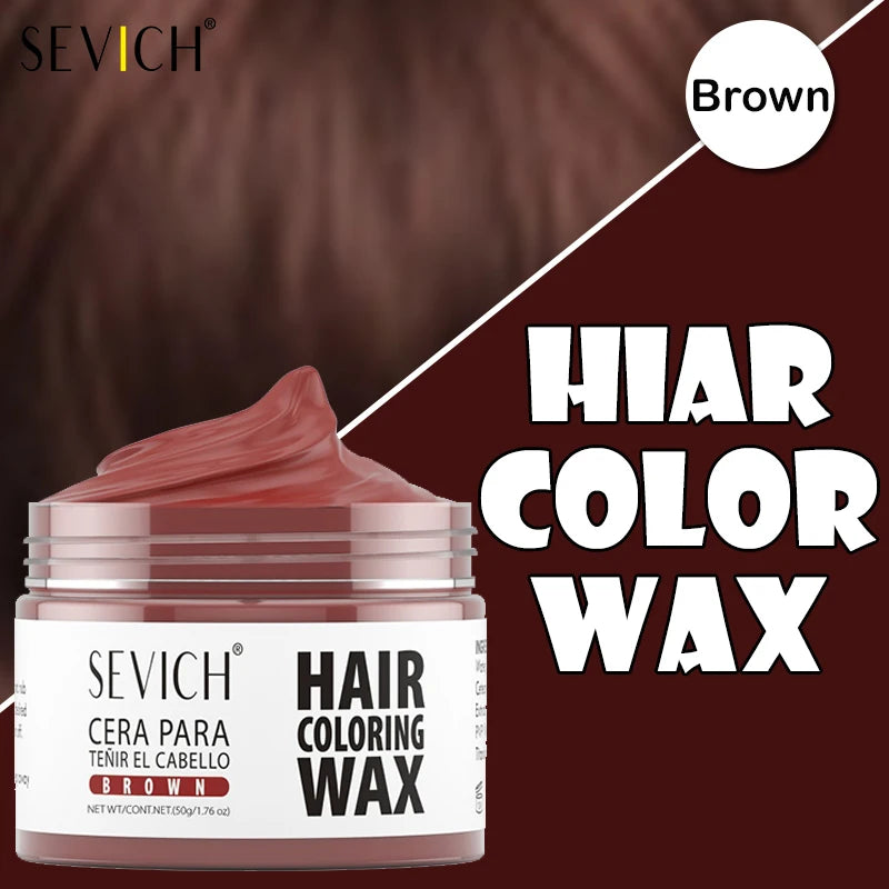 Temporary Hair Coloring Wax | Dye Cream Hair Gel for Hair Styling