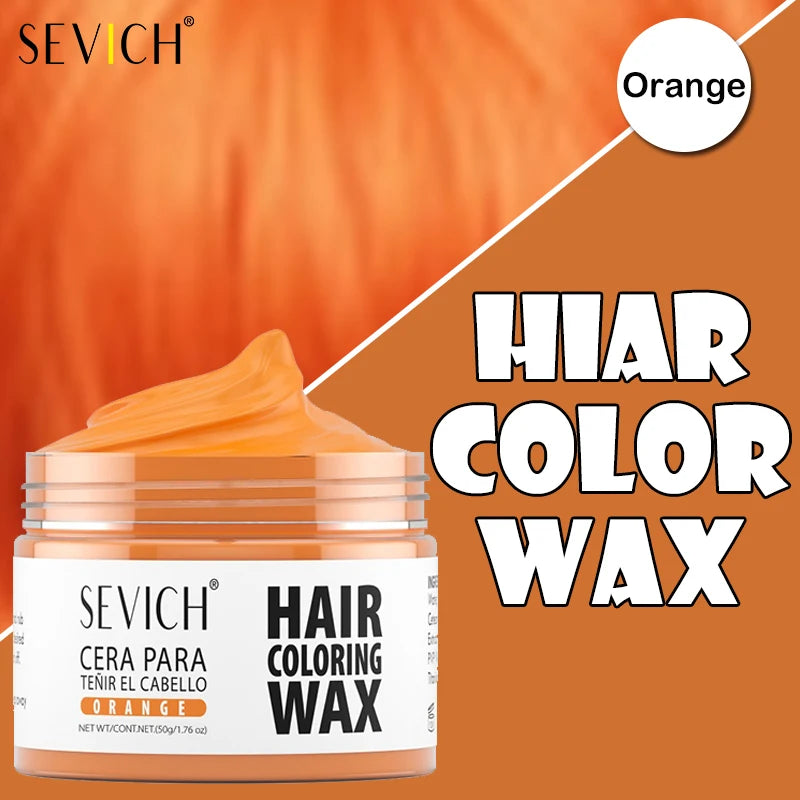 Temporary Hair Coloring Wax | Dye Cream Hair Gel for Hair Styling