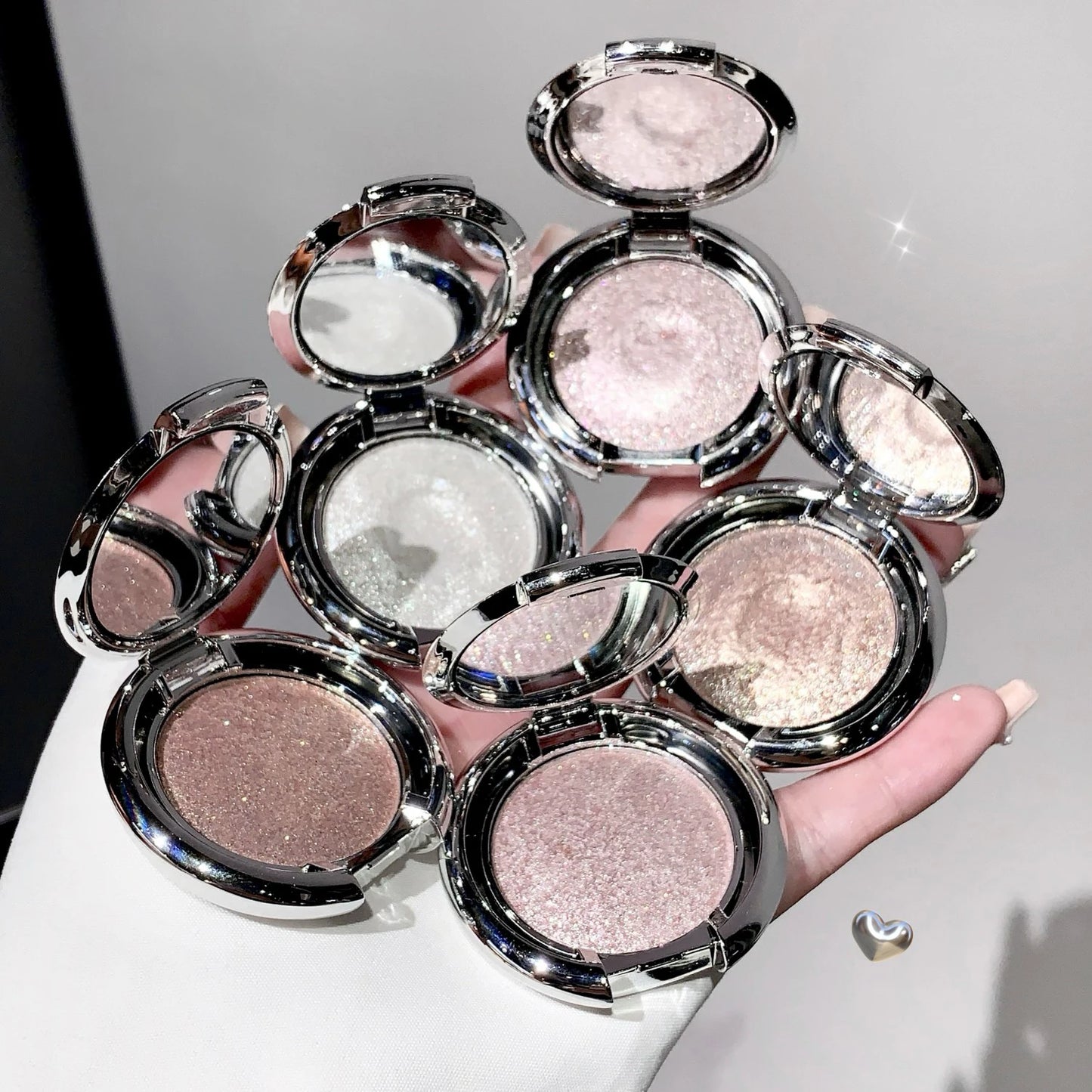 Shakinuo Diamond Palette | Highlighter | Eyeshadow | Waterproof | High Gloss | Makeup
