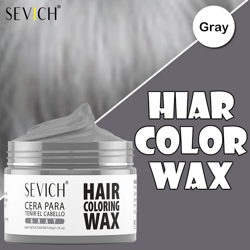 Temporary Hair Coloring Wax | Dye Cream Hair Gel for Hair Styling