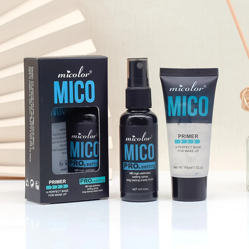 Makeup Primer + Setting Spray Set | Invisible Color | Rendering | Hold Makeup | For Base Makeup And Makeup Finishing