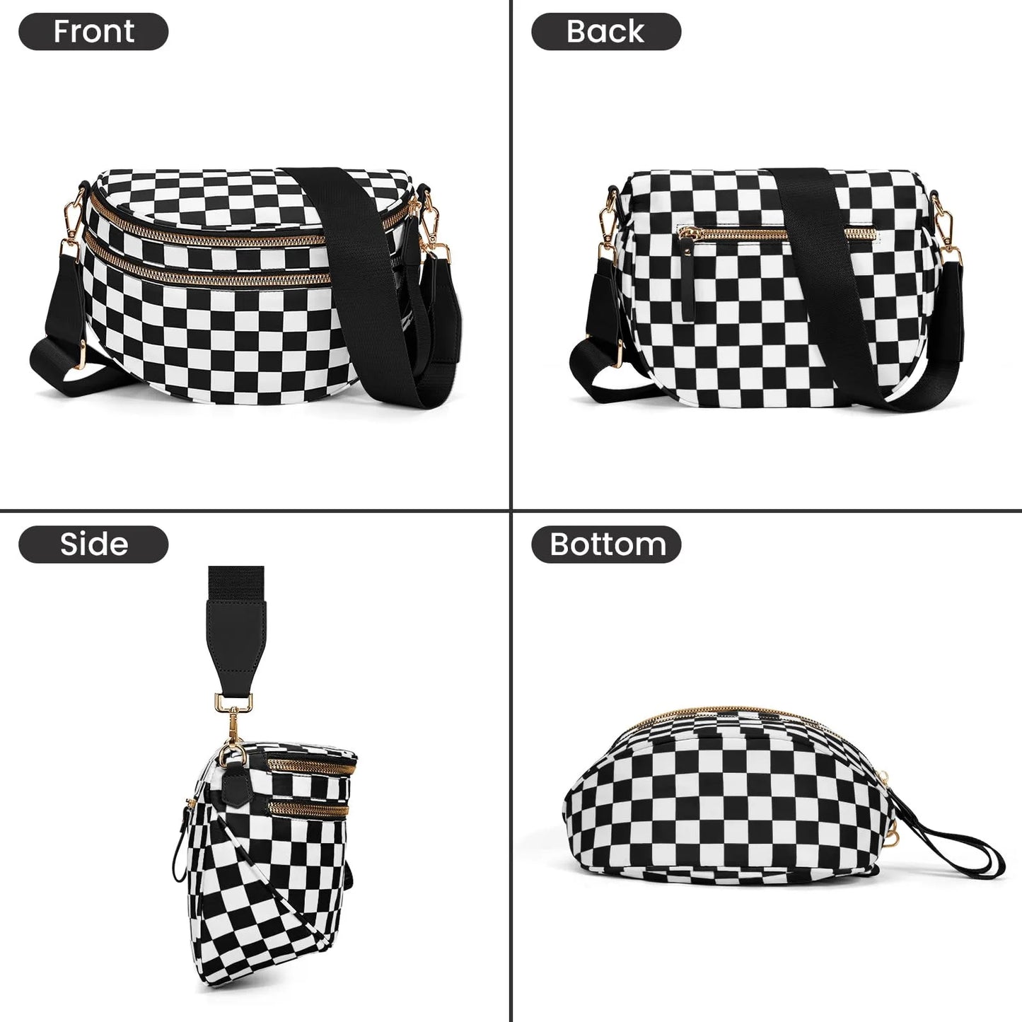 DOYOGI Spacious Crossbody Bag