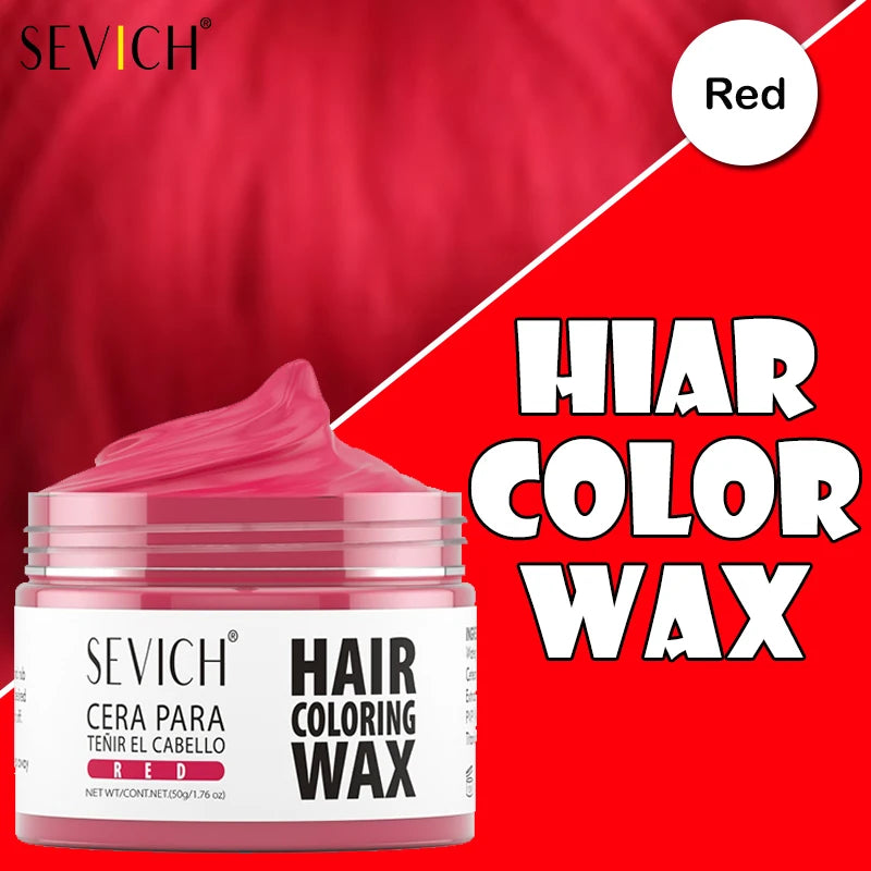 Temporary Hair Coloring Wax | Dye Cream Hair Gel for Hair Styling