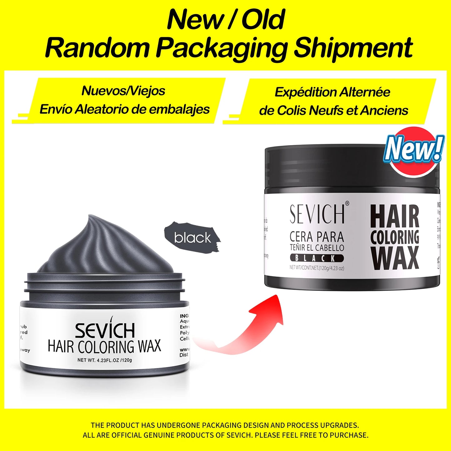 Temporary Hair Coloring Wax | Dye Cream Hair Gel for Hair Styling