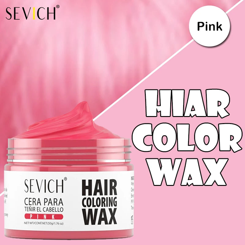 Temporary Hair Coloring Wax | Dye Cream Hair Gel for Hair Styling