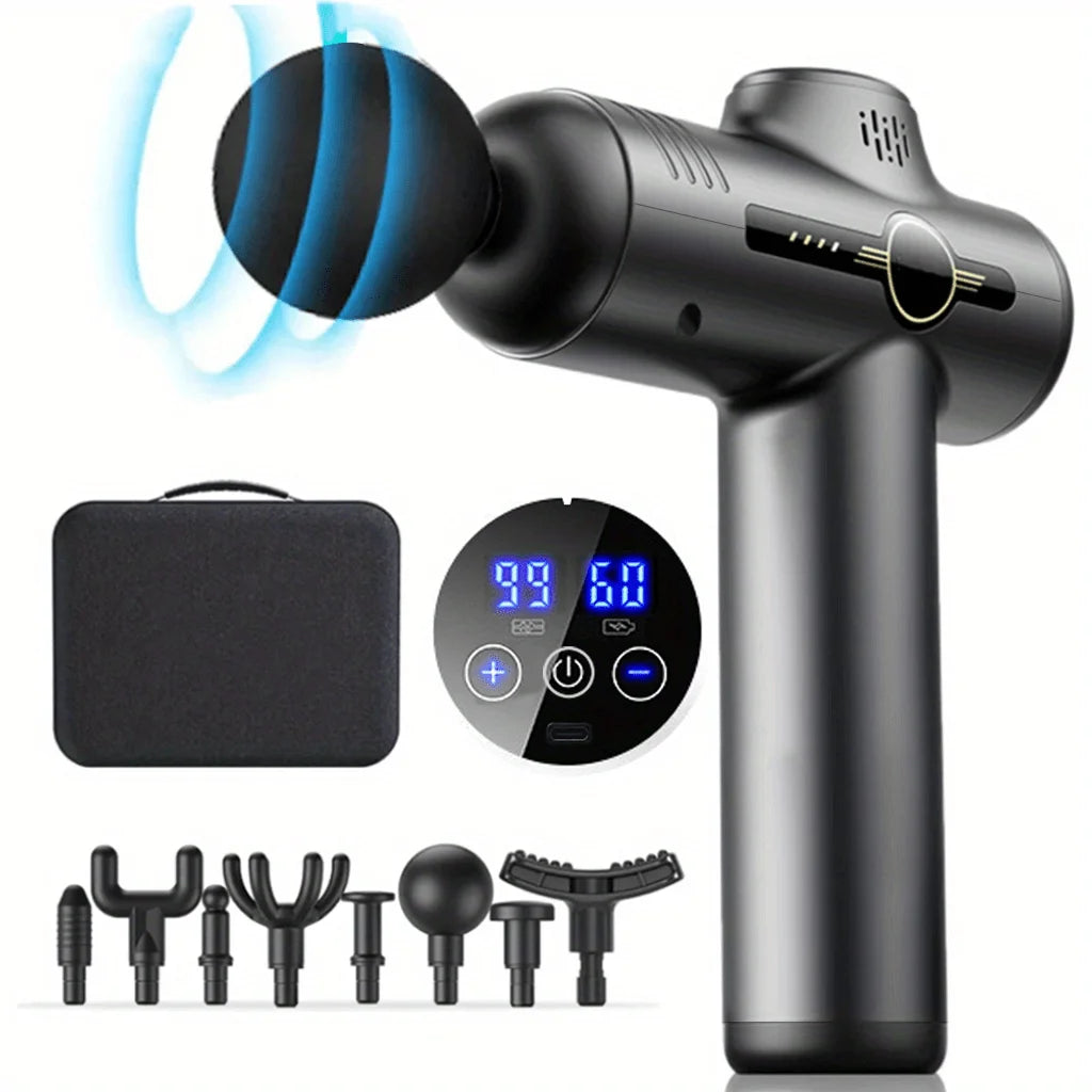 Portable Fascia Gun | Vibration Massage Gun | For Body Neck Back | Deep Muscle Relaxation | Fitness