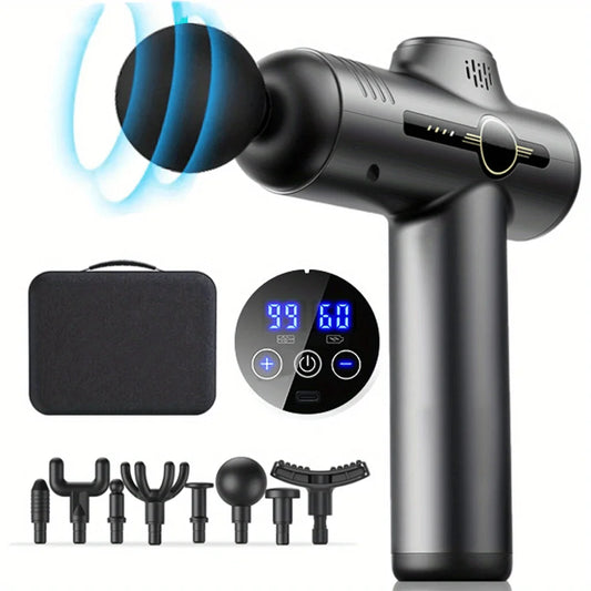 Portable Fascia Gun | Vibration Massage Gun | For Body Neck Back | Deep Muscle Relaxation | Fitness