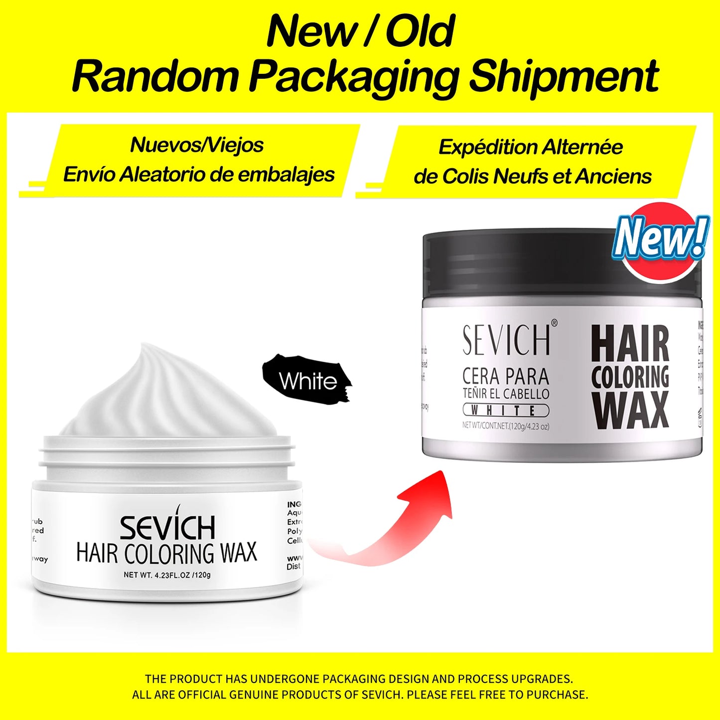 Temporary Hair Coloring Wax | Dye Cream Hair Gel for Hair Styling