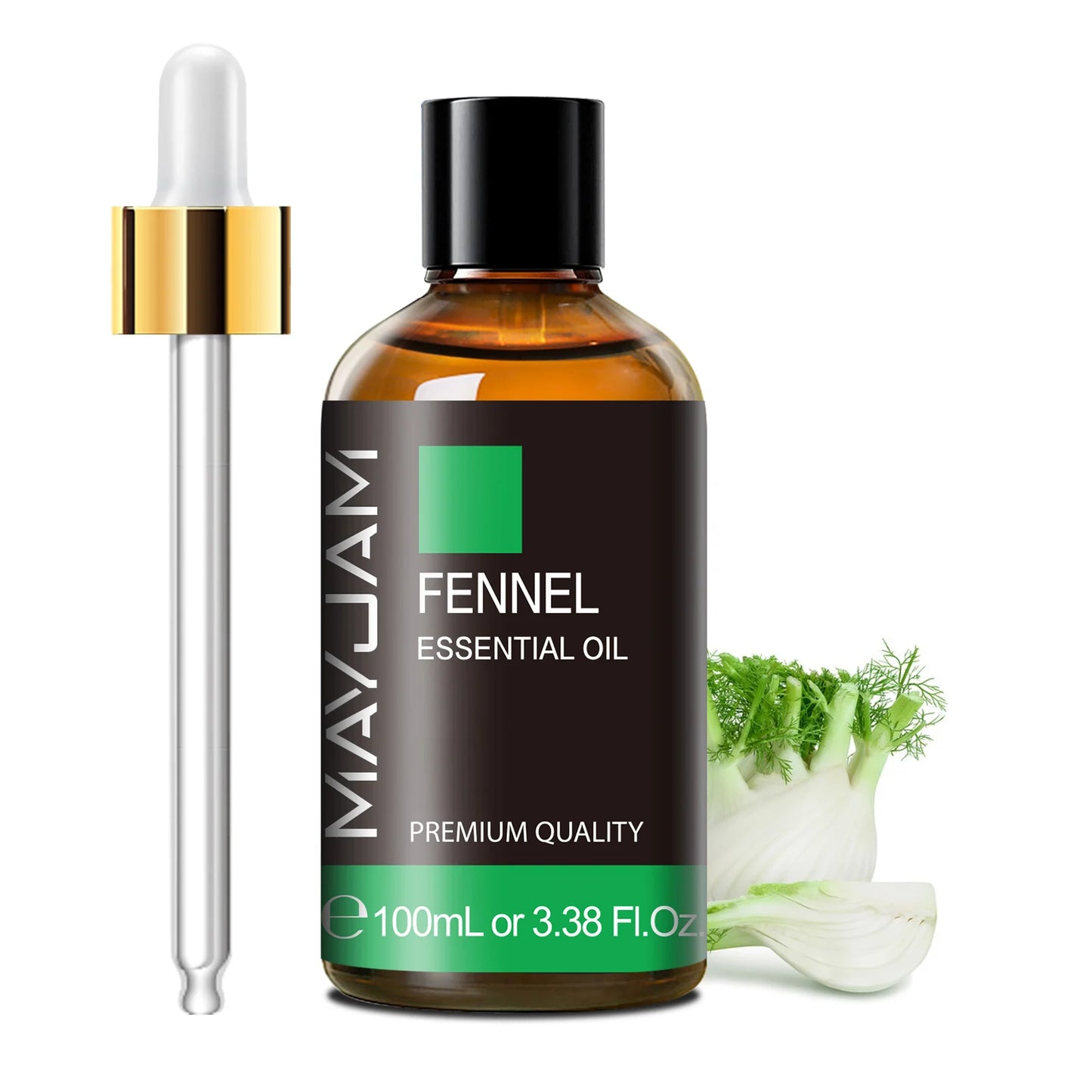 MAYJAM 100ml (3.38 FL OZ) | Pure Essential Oil with Glass Dropper | Aromatherapy Essential Oils