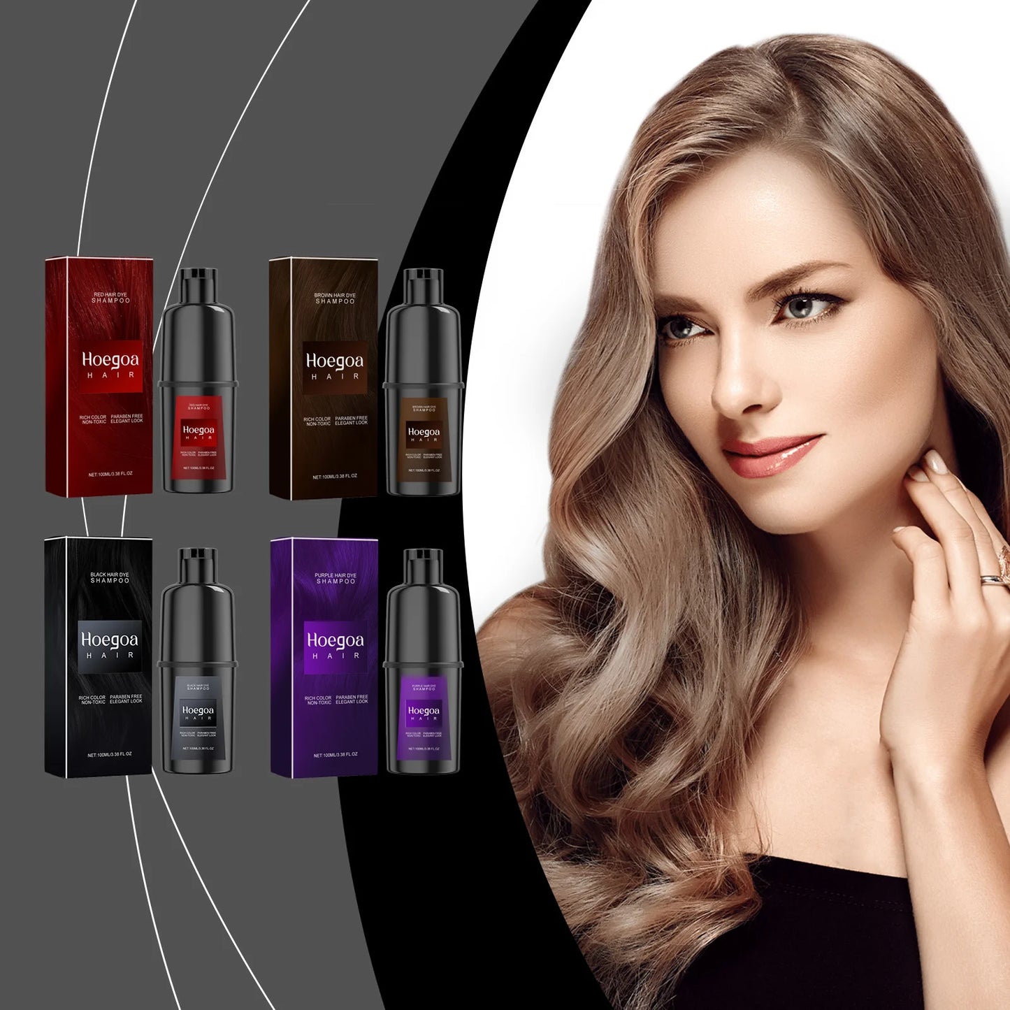 Instant Dye Shampoo | Hair Coloring Shampoo