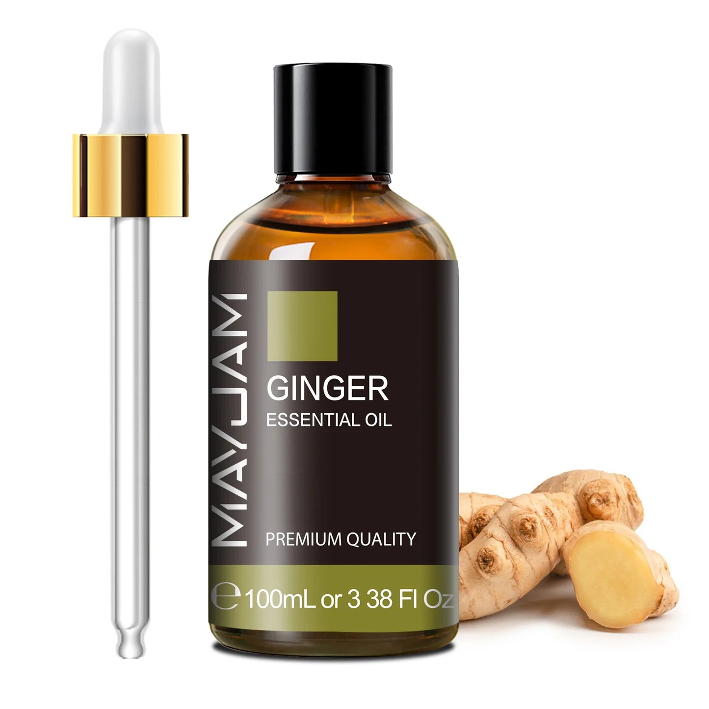 MAYJAM 100ml (3.38 FL OZ) | Pure Essential Oil with Glass Dropper | Aromatherapy Essential Oils