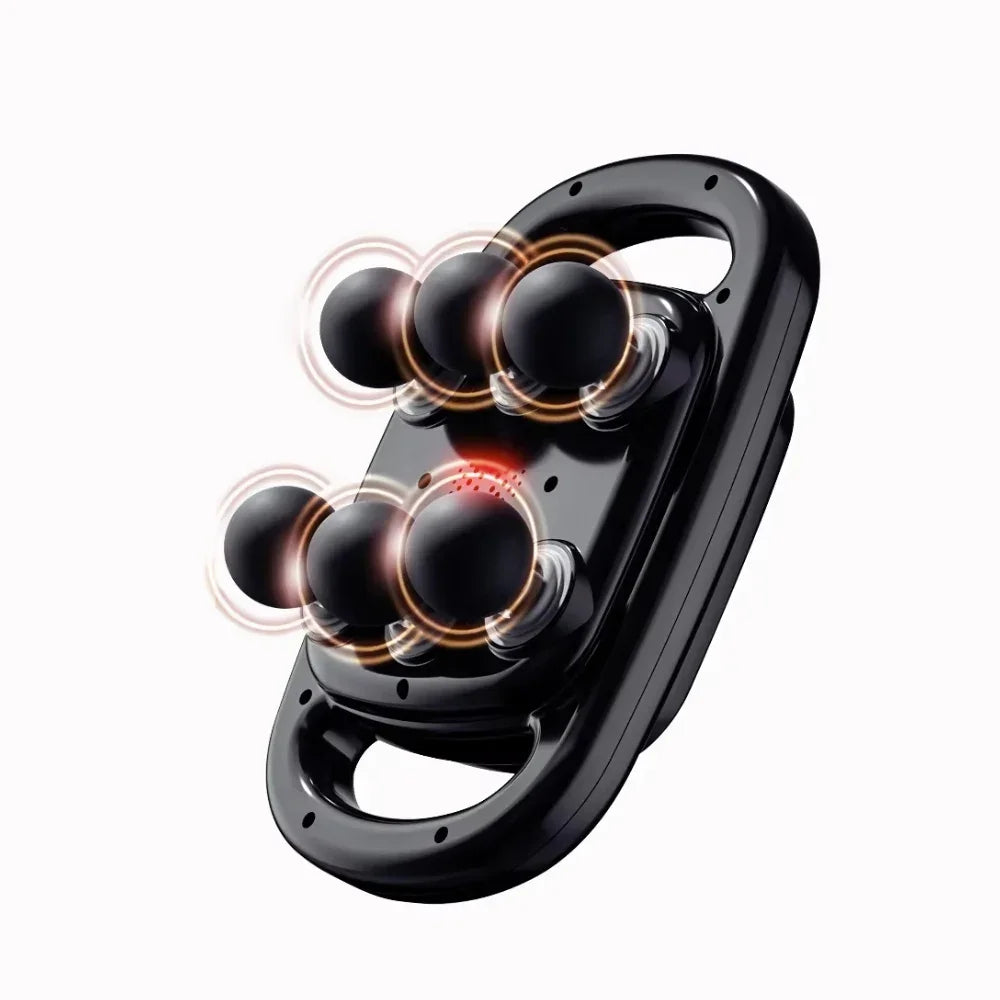 Six Heads Fascia Gun Massage | Deep Tissue | Muscle Relaxation | Body Neck Pain Relief | Cervical Spine Massager