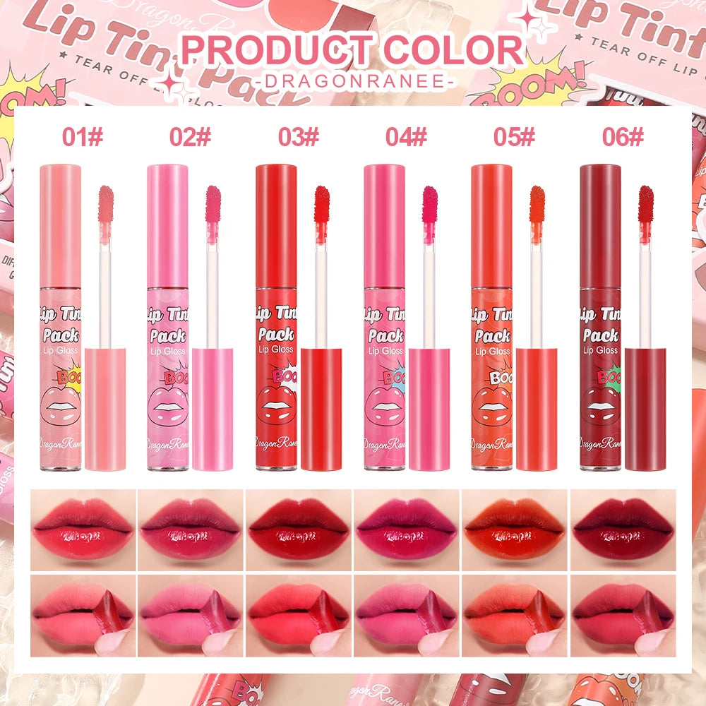 Tear Off Lipstick Case | Lipstick Film | Moisturizing | Waterproof