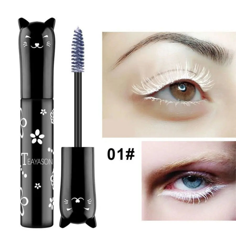 Colorful Mascara | Large Brush Head | Easy to Color | Non-Clumping | Non-Fading