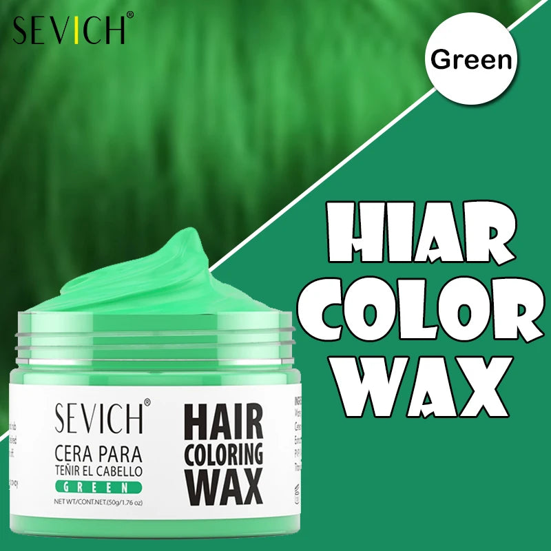 Temporary Hair Coloring Wax | Dye Cream Hair Gel for Hair Styling