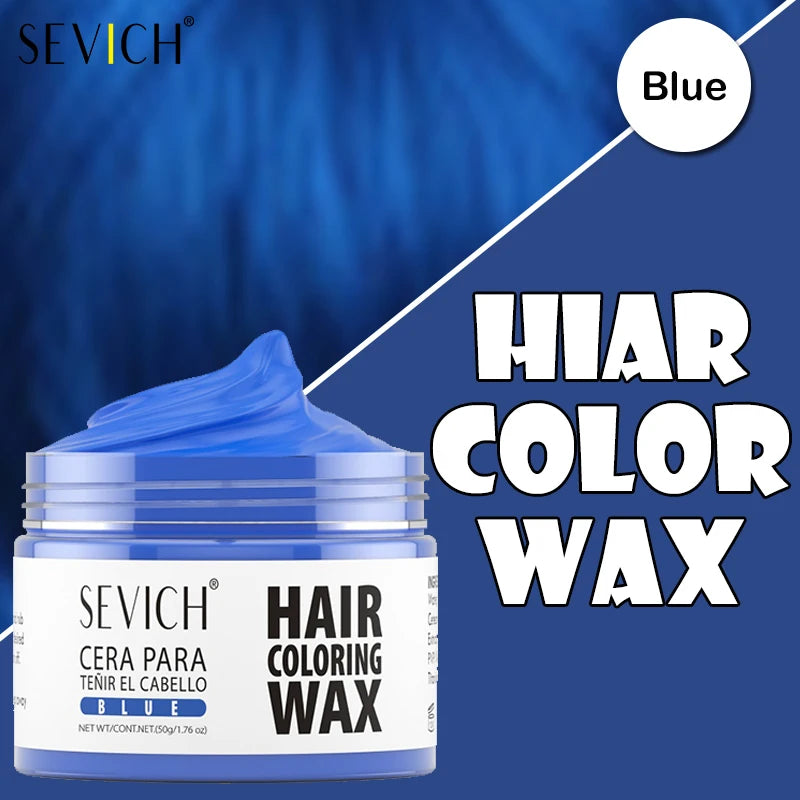 Temporary Hair Coloring Wax | Dye Cream Hair Gel for Hair Styling