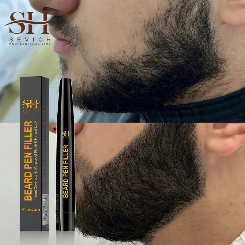 Beard Pen Filler | Moustache Coloring Pen Filler | Waterproof Stuffing Pen Tool