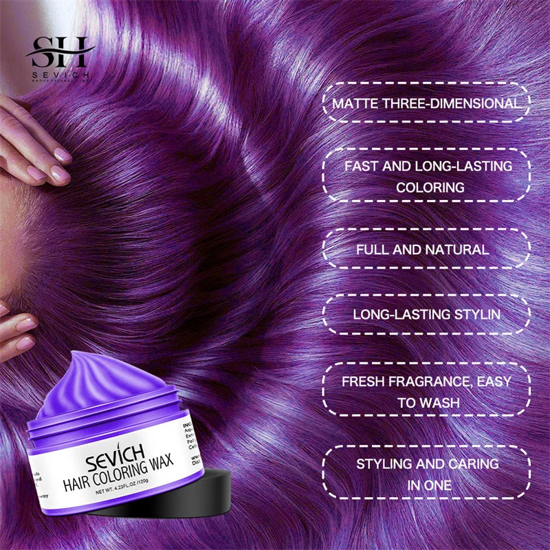 SEVICH Temporary Hair Color Wax | Easy To Wash