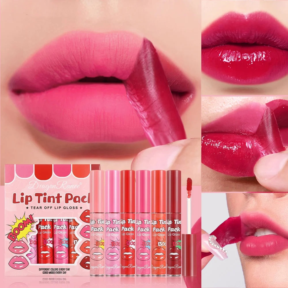 Tear Off Lipstick Case | Lipstick Film | Moisturizing | Waterproof