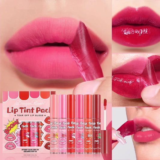 Tear Off Lipstick Case | Lipstick Film | Moisturizing | Waterproof