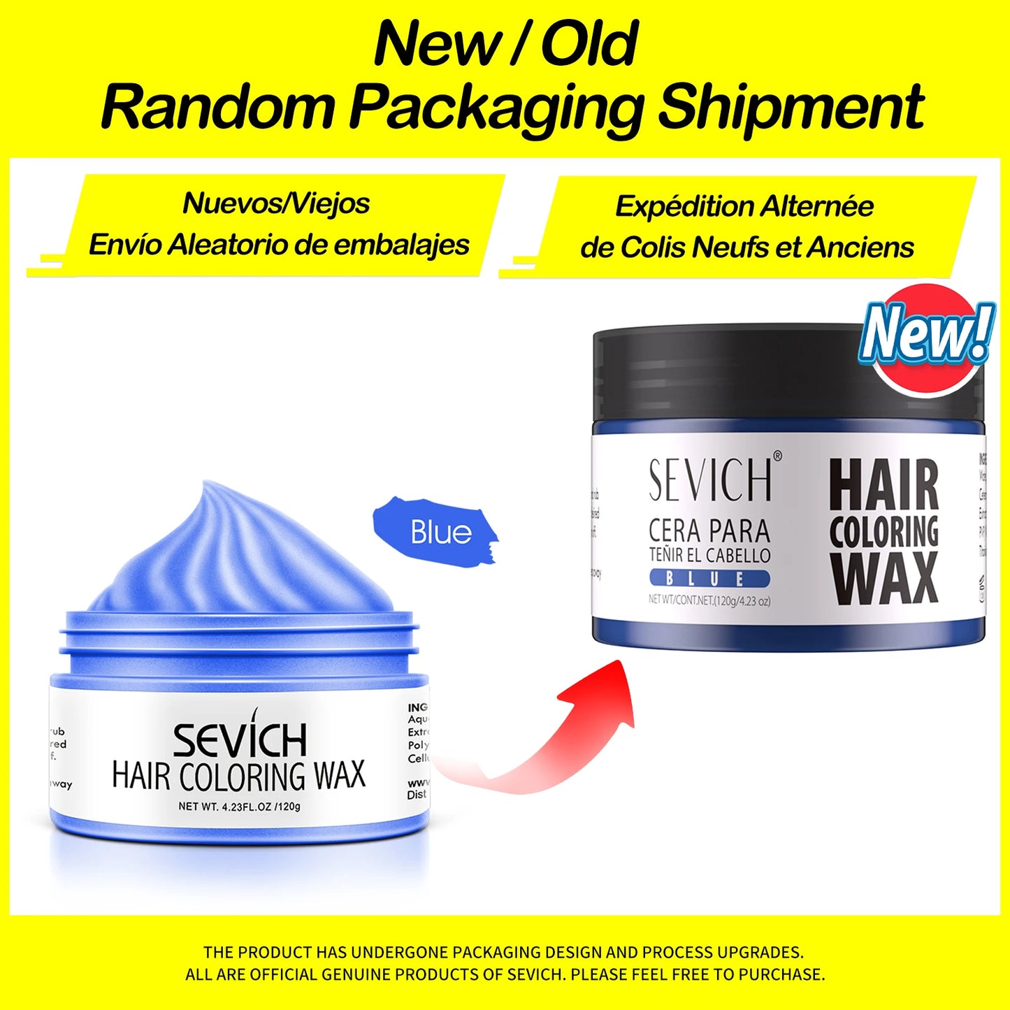 Temporary Hair Coloring Wax | Dye Cream Hair Gel for Hair Styling