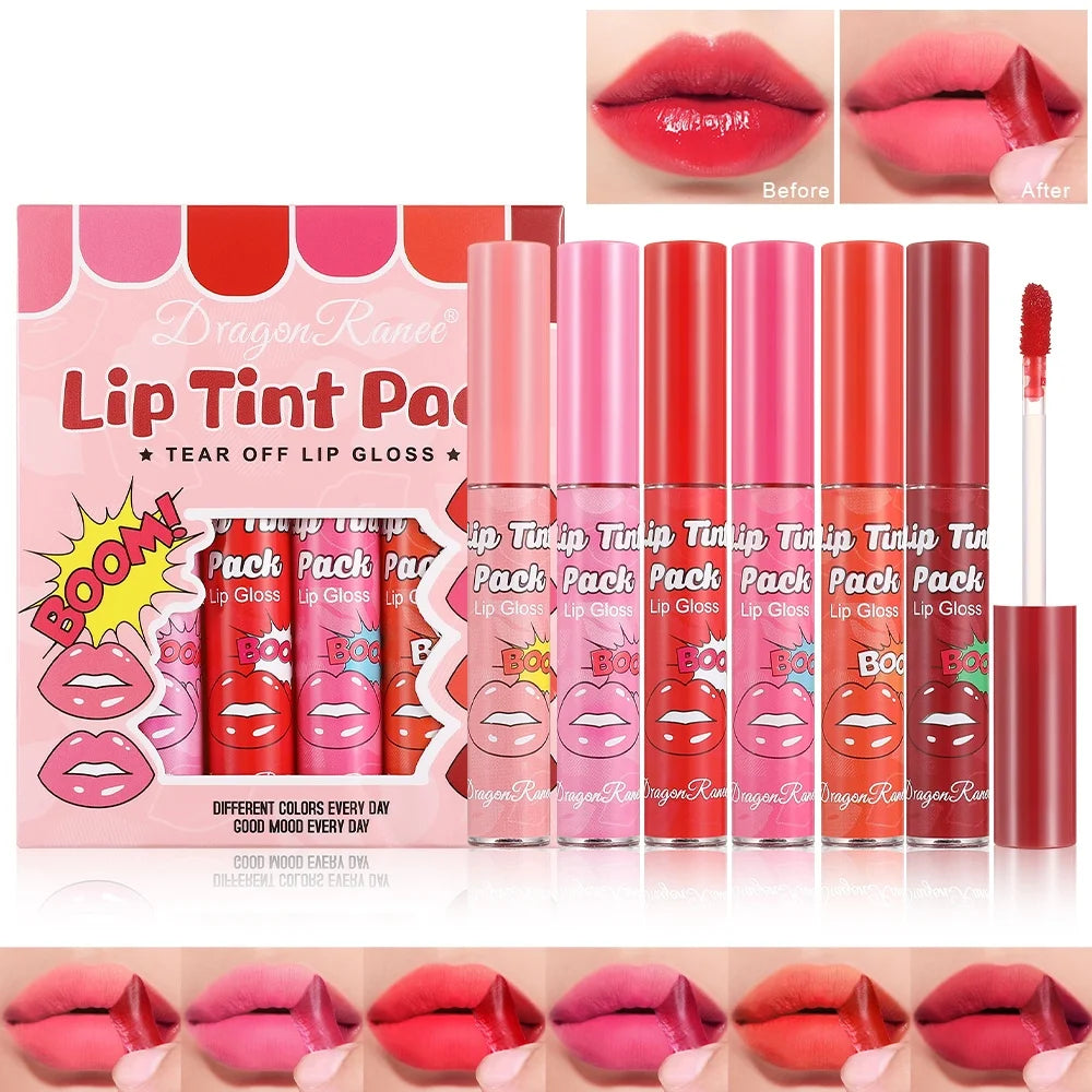 Tear Off Lipstick Case | Lipstick Film | Moisturizing | Waterproof
