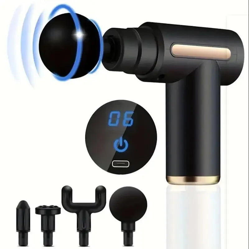 Portable Fascia Gun | Vibration Massage Gun | For Body Neck Back | Deep Muscle Relaxation | Fitness