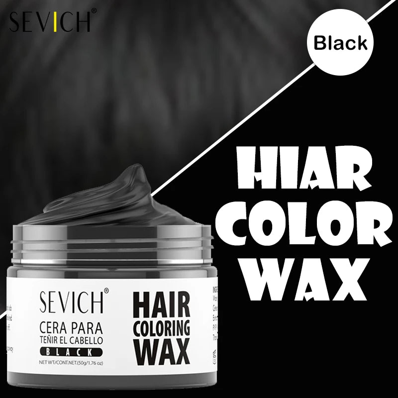 Temporary Hair Coloring Wax | Dye Cream Hair Gel for Hair Styling