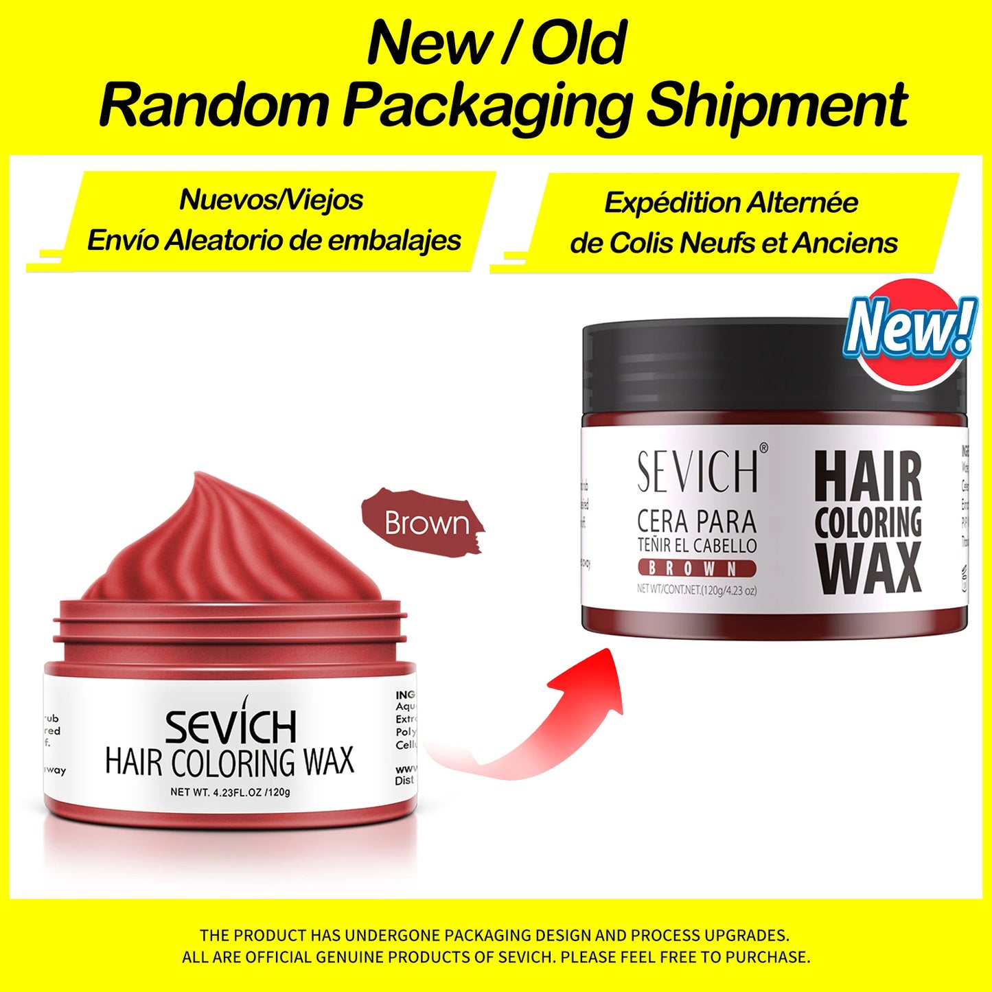 SEVICH Temporary Hair Color Wax | Easy To Wash